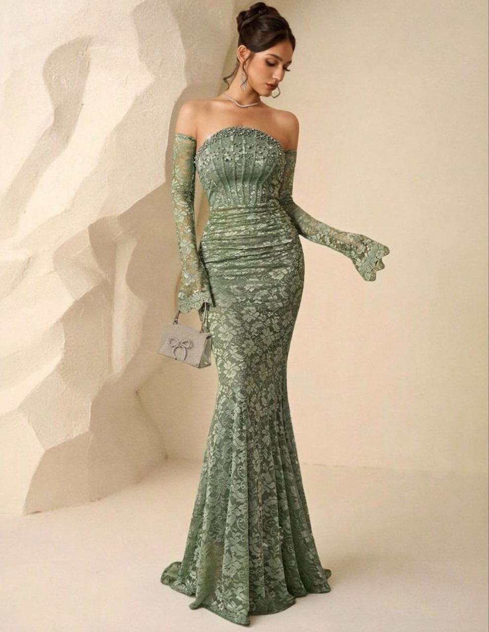 Elegant Green Dress