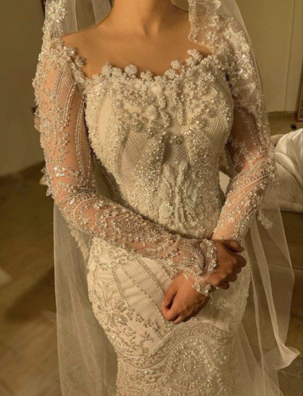 Royal White Dress